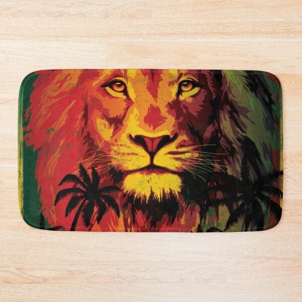 Item preview, Reggae Colours with lion and plam trees designed and sold by Poetic4Passion.