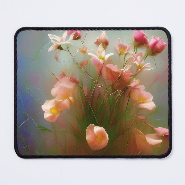 Item preview, Pink and coral wildflowers designed and sold by ibelieveimages.