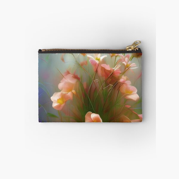 Item preview, Pink and coral wildflowers designed and sold by ibelieveimages.