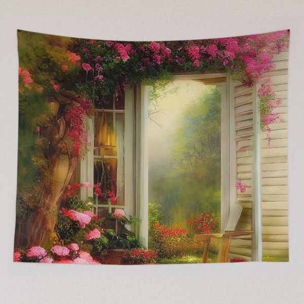 Item preview, Rose garden gate designed and sold by ibelieveimages.