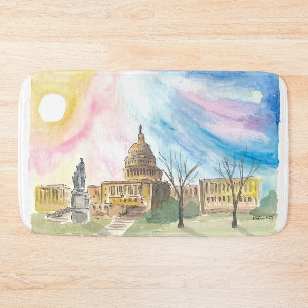 Item preview, Washington District of Columbia U.S. Capitol Autumn Sunset designed and sold by artshop77.