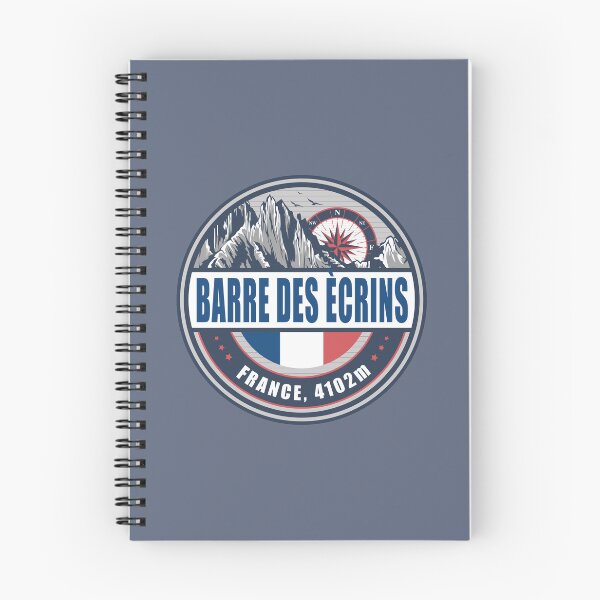 Item preview, Barre des Ecrins France Flag Mountain Hiking Design designed and sold by CynthiaGraphics.