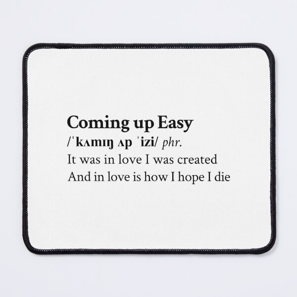 Item preview, Paolo Nutini Aesthetic Quote Scotland Love Lyrics designed and sold by StickTheSong.