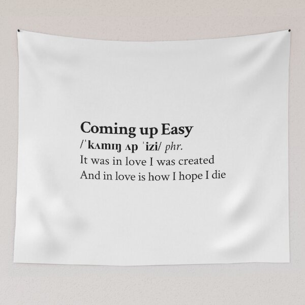 Item preview, Paolo Nutini Aesthetic Quote Scotland Love Lyrics designed and sold by StickTheSong.