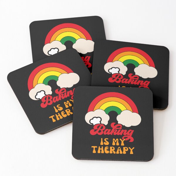 Item preview, Baking Is My Therapy designed and sold by RockBeeDesigns.