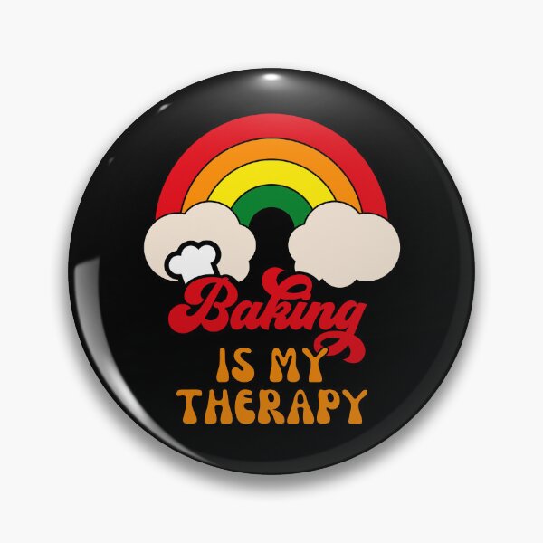 Item preview, Baking Is My Therapy designed and sold by RockBeeDesigns.
