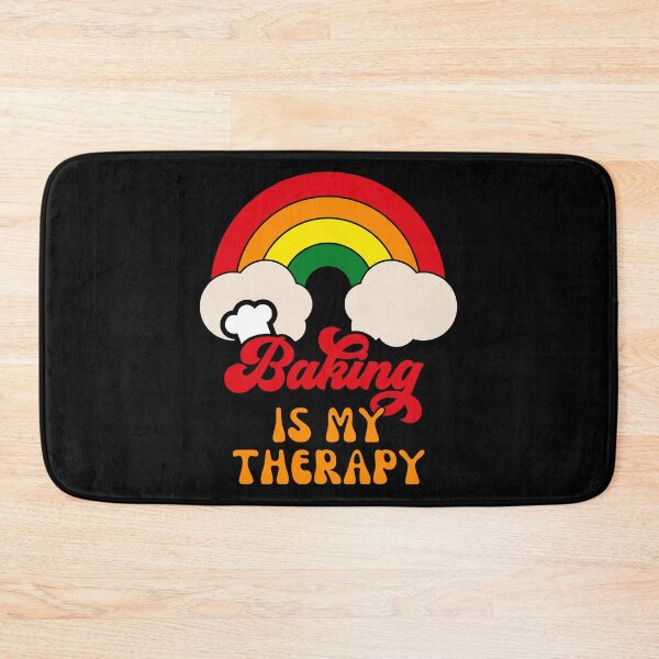 Item preview, Baking Is My Therapy designed and sold by RockBeeDesigns.