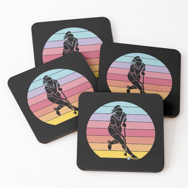 Item preview, Vintage Field Hockey Player Girl designed and sold by MrEddie10.