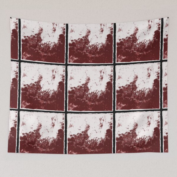 Item preview,  Citywave through Window in Maroon and Cranberry with White foam designed and sold by BlackArtichoke.