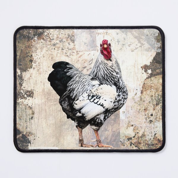 Item preview, Rooster Abstract Collage Digital Art designed and sold by NancyMerkle.