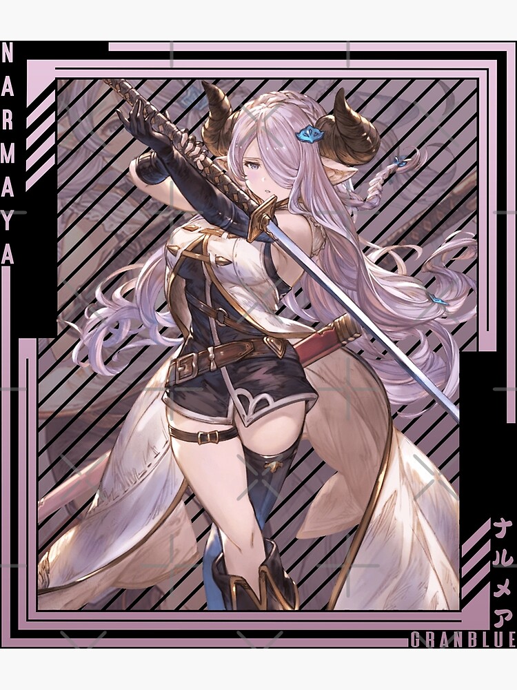 Narmaya, Granblue Fantasy The Animation Sticker for Sale by B-love