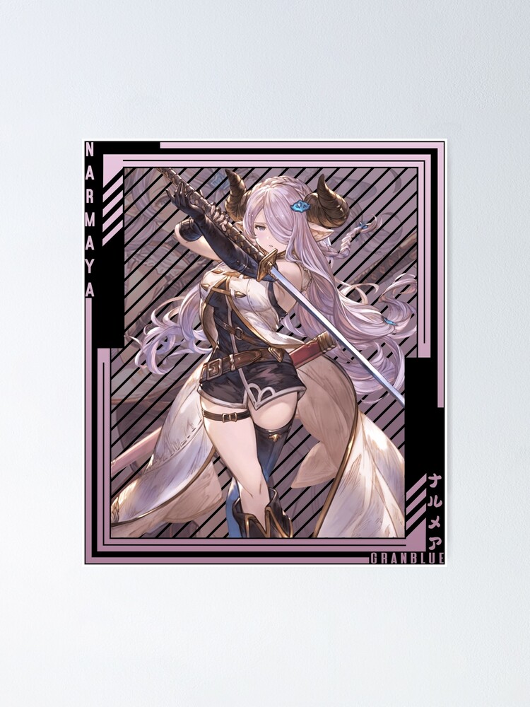 Narmaya, Granblue Fantasy The Animation Sticker for Sale by B-love