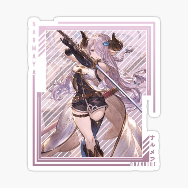 Narmaya, Granblue Fantasy The Animation Sticker for Sale by B-love