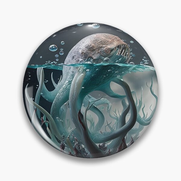 Item preview, Kraken Trapped designed and sold by SteampunkPlaza.