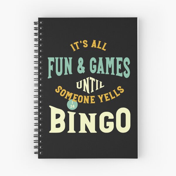 Item preview, Funny BINGO Saying It's All Fun and Games designed and sold by whyitsme.