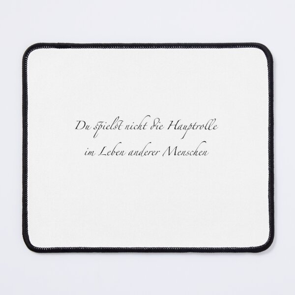 Item preview, You don't play the leading role in other people's lives designed and sold by esmaesma.