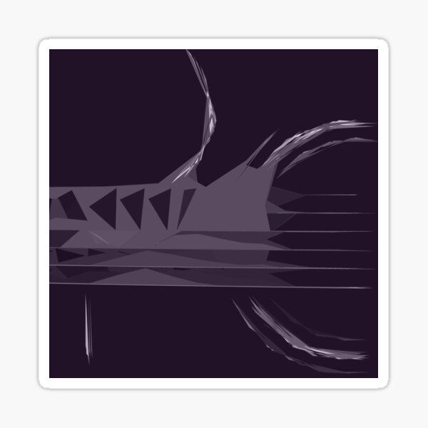 Body - Abstract Guitar Art Sticker
