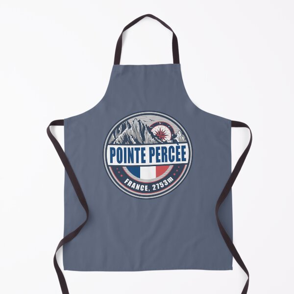 Item preview, Pointe Percee France Flag Mountain Hiking Design designed and sold by CynthiaGraphics.