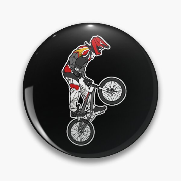 Item preview, BMX bike freestyle sport action jumping  designed and sold by StairheadStore.