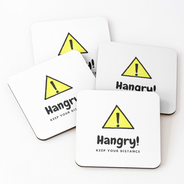 Item preview, Hangry Warning designed and sold by baileysbazaar.