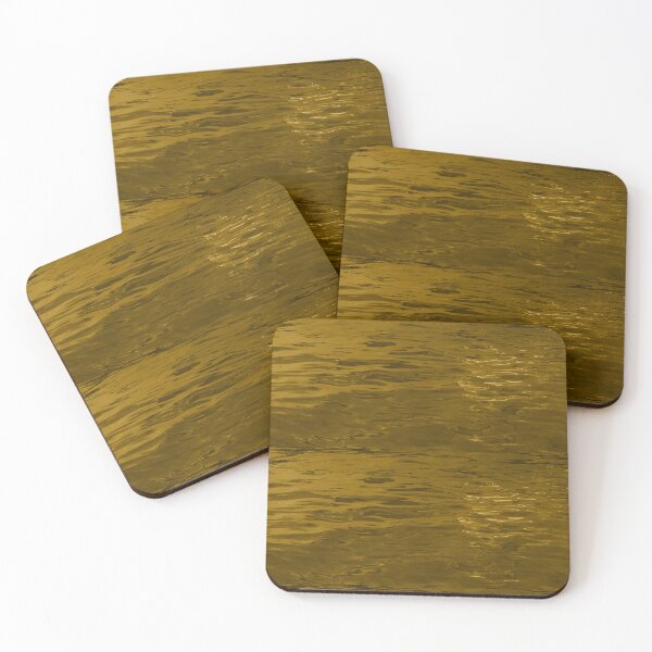 Item preview, Golden tint Med sea water ripples Ibiza designed and sold by eddiebarronshop.