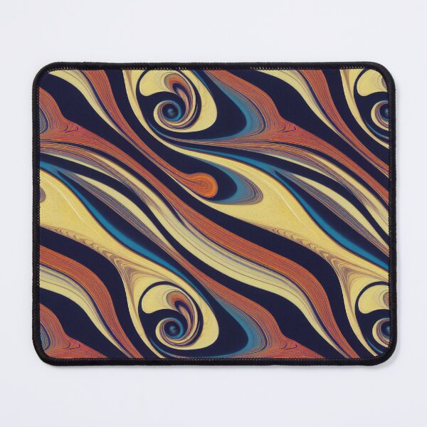 Item preview, Sweet Marbled Effect - Marbling In Pink, Yellow and Blue designed and sold by Fine Prints.