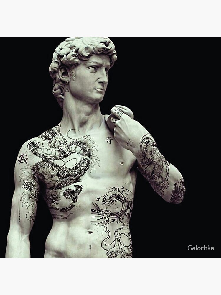 Classic David Statue tattoo by Dave Paulo  Post 21827