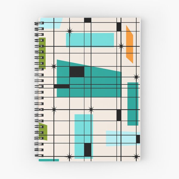 Item preview, Retro Grid and Starbursts designed and sold by StrangeLilOnion.