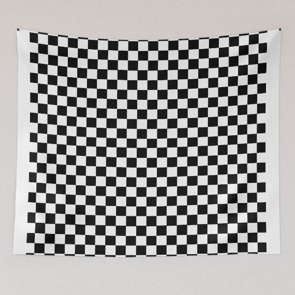 Item preview, Basic Black&White Checkered Print | Minimalistic Graphic Design designed and sold by ElVyartStore.