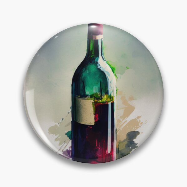 Item preview, Red Wine Bottle Minimal Design designed and sold by Alper Billik.