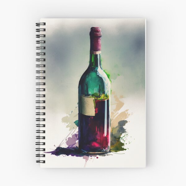 Item preview, Red Wine Bottle Minimal Design designed and sold by Alper Billik.
