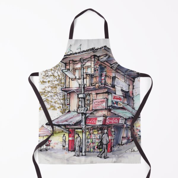 Item preview, Street Scene Daramshala India designed and sold by Gregg Brown.