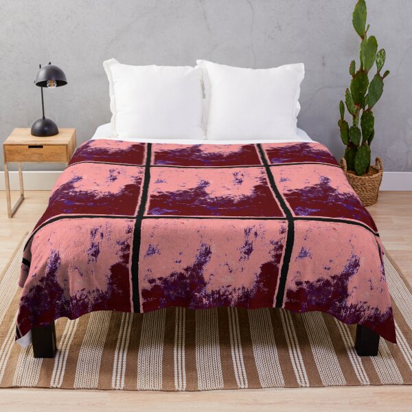 Item preview,  Citywave through Window in Maroon and Carnation Pink  designed and sold by BlackArtichoke.