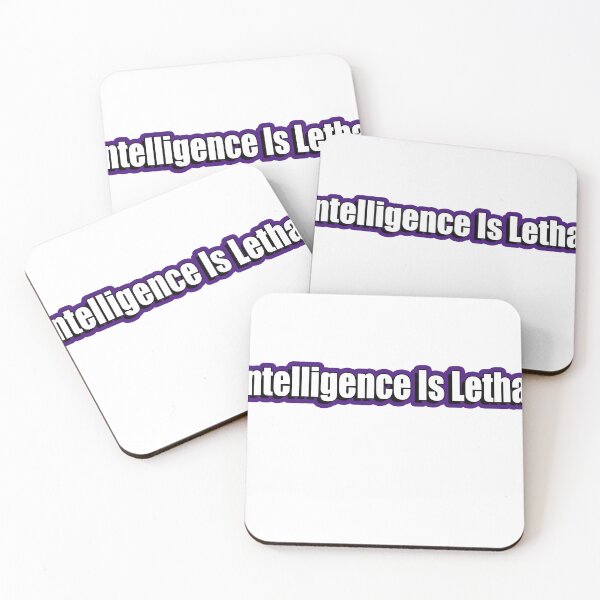 Item preview, Intelligence is lethal designed and sold by flydye.