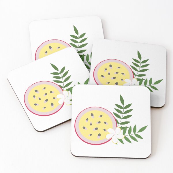 Item preview, Exotic leaves, flower, dragon fruit designed and sold by NadiiaSemyroz.