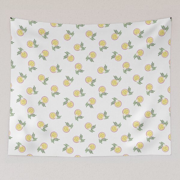 Item preview, Exotic leaves, flower, dragon fruit designed and sold by NadiiaSemyroz.