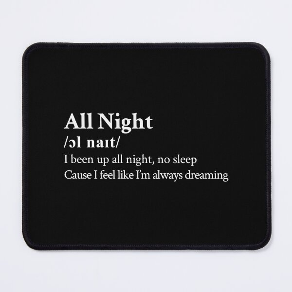 Item preview, The Vamps Aesthetic Indie Pop Band Quote Lyrics Black designed and sold by StickTheSong.