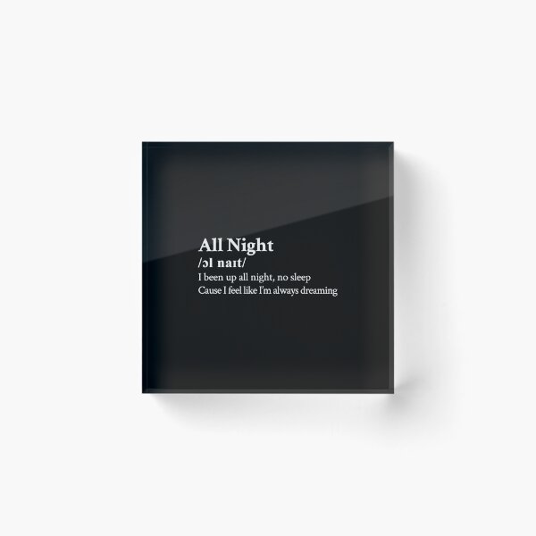 Item preview, The Vamps Aesthetic Indie Pop Band Quote Lyrics Black designed and sold by StickTheSong.