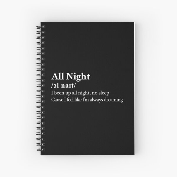 Item preview, The Vamps Aesthetic Indie Pop Band Quote Lyrics Black designed and sold by StickTheSong.