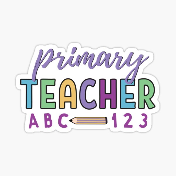 Primary Teacher Sticker