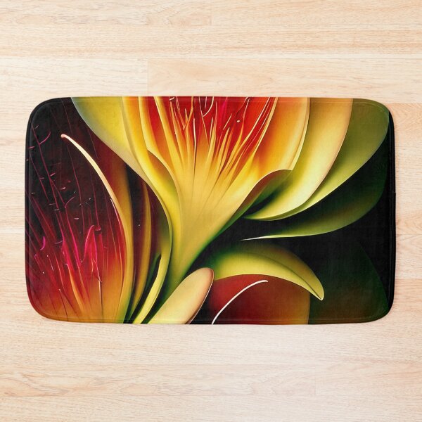 Item preview, Deep red and green leaves designed and sold by ibelieveimages.