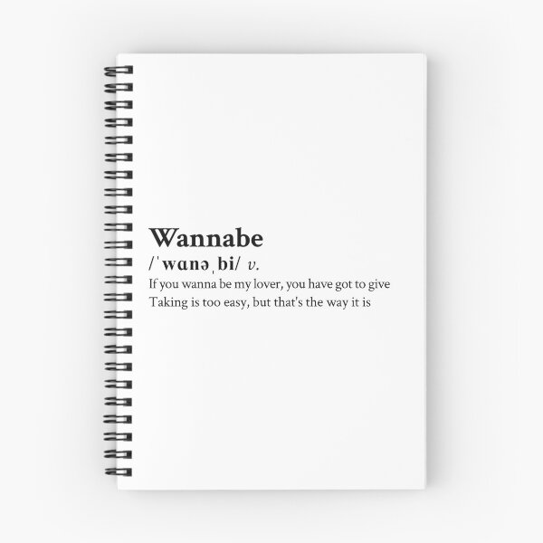 Item preview, Spice Girls Aesthetic 90s Quote Love Lyrics designed and sold by StickTheSong.