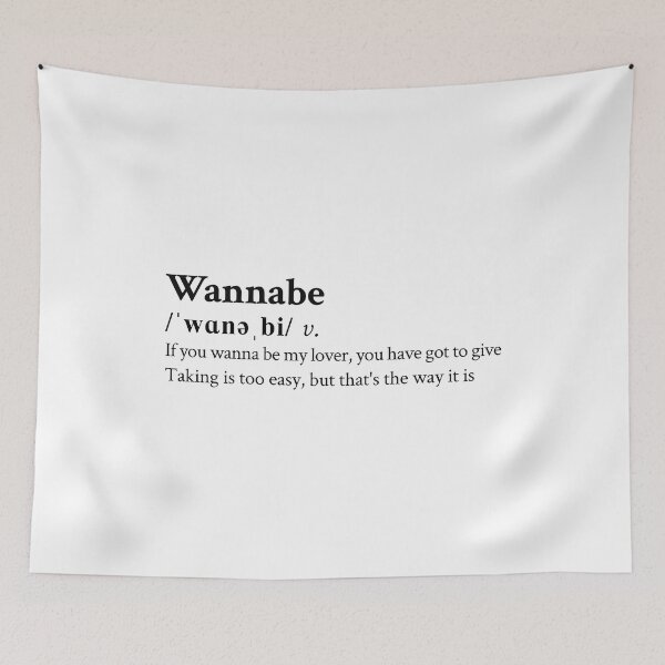 Item preview, Spice Girls Aesthetic 90s Quote Love Lyrics designed and sold by StickTheSong.
