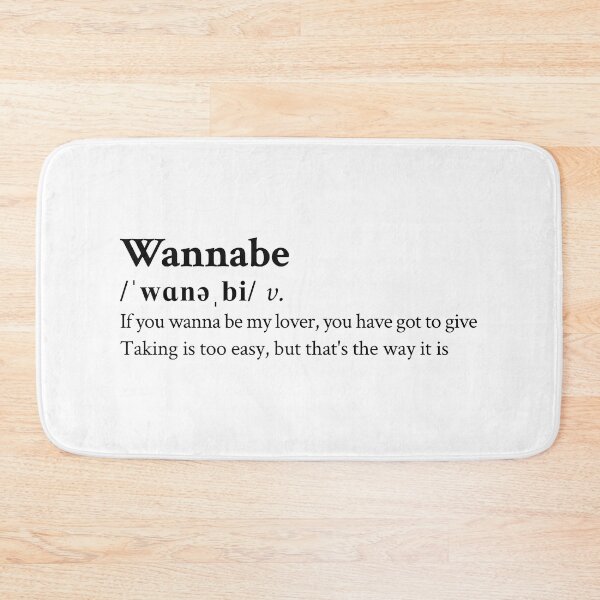 Item preview, Spice Girls Aesthetic 90s Quote Love Lyrics designed and sold by StickTheSong.