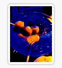"The Blue Martini" Original Photography by Tony DuPuis Sticker