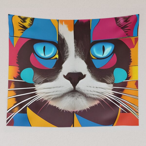 Item preview, Instacat blue eyed cat  designed and sold by HofTao.