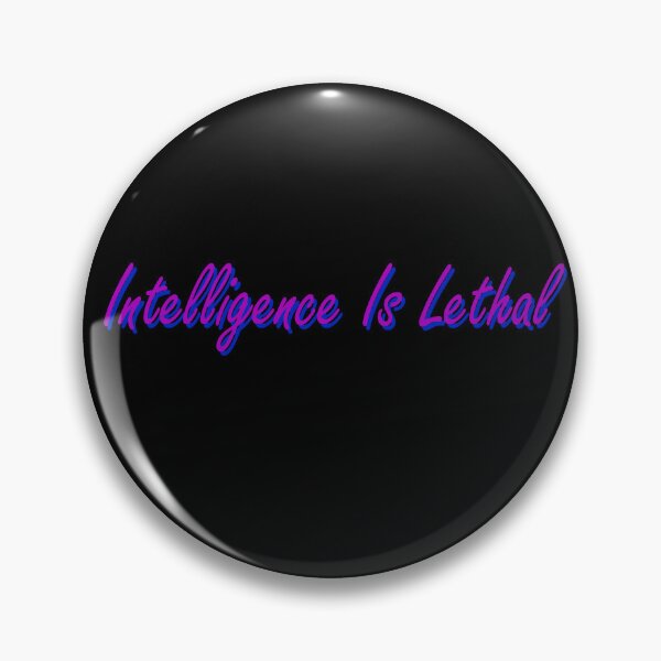 Item preview, Intelligence is lethal multi-color designed and sold by flydye.