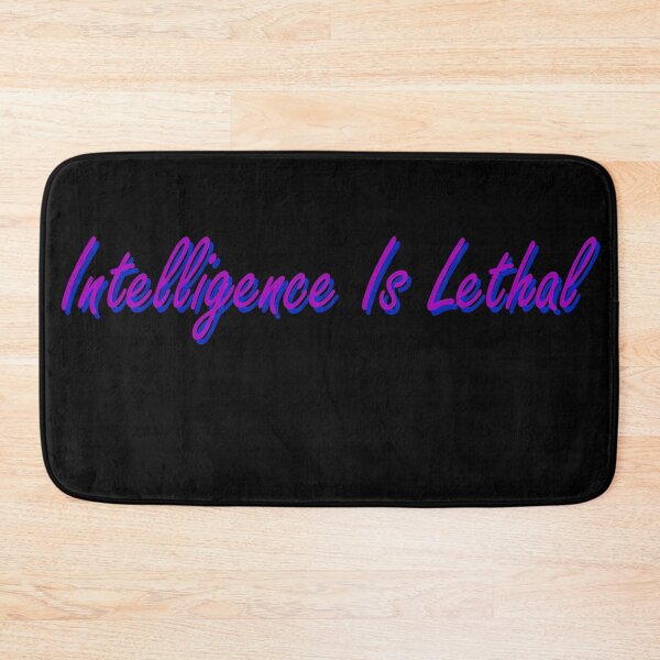 Item preview, Intelligence is lethal multi-color designed and sold by flydye.