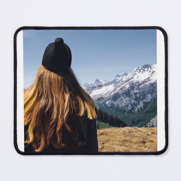 Item preview, woman in the mountains designed and sold by JuliVogel.