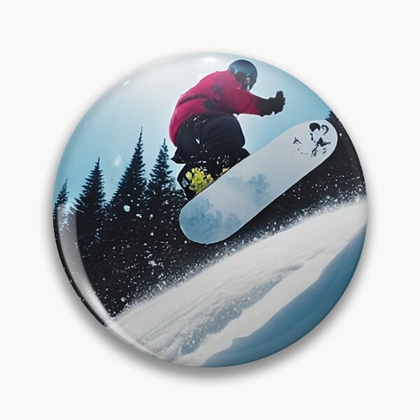 Item preview, snowboarder jumping in the air designed and sold by JuliVogel.